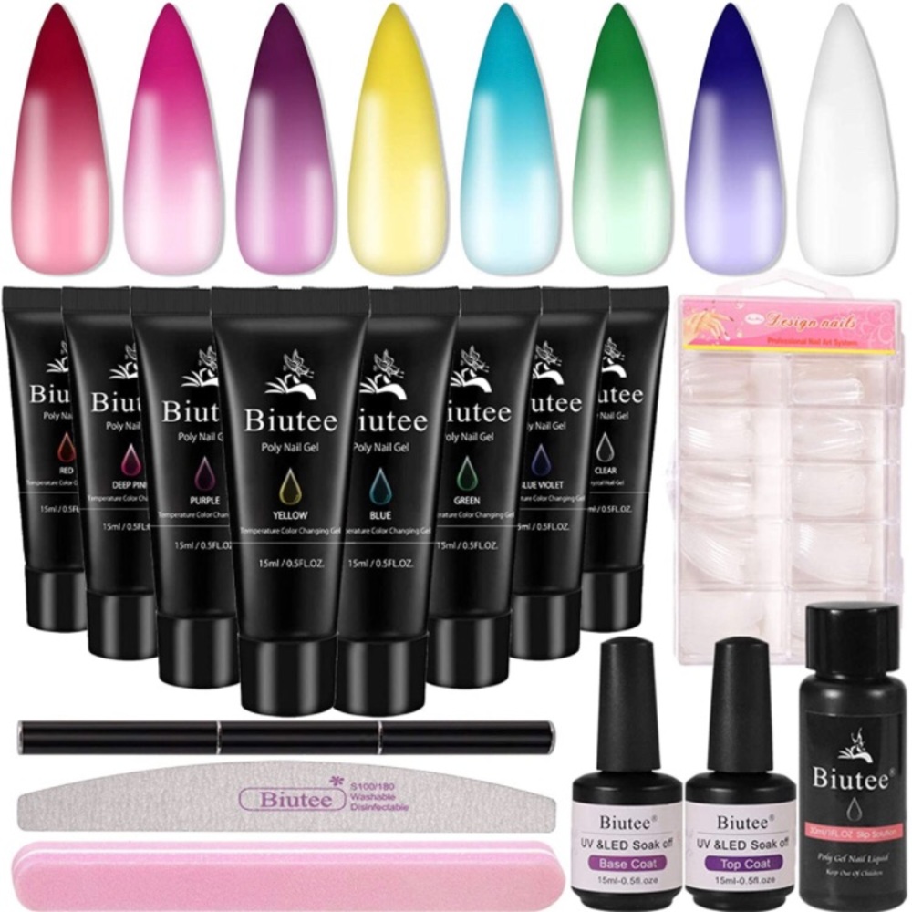 Biutee poly gel nail kit